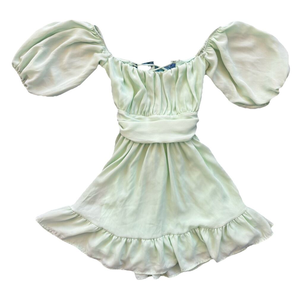Lucy In The Sky Tinkerbell Size Small Mint Green Mini Dress Women’s